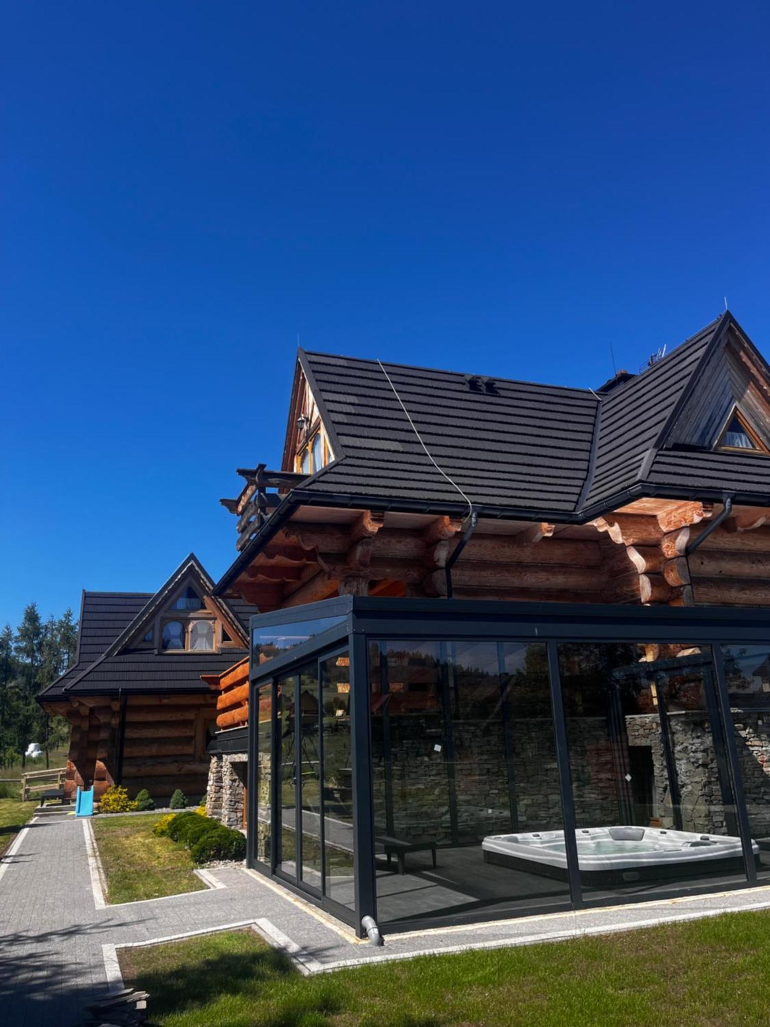 Domek W Bialce Z Jacuzzi W Ogrodzie Bialka Tatrzanska Exteriör bild