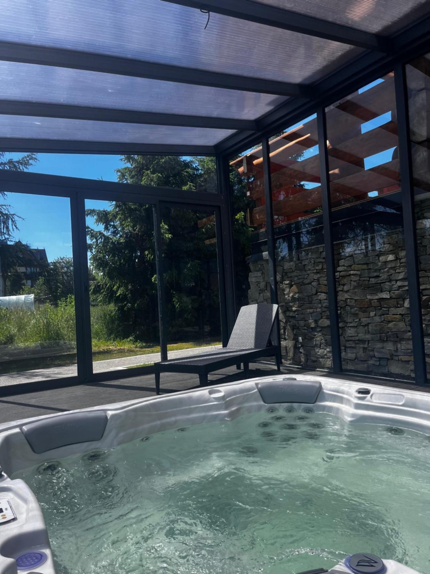 Domek W Bialce Z Jacuzzi W Ogrodzie Bialka Tatrzanska Exteriör bild